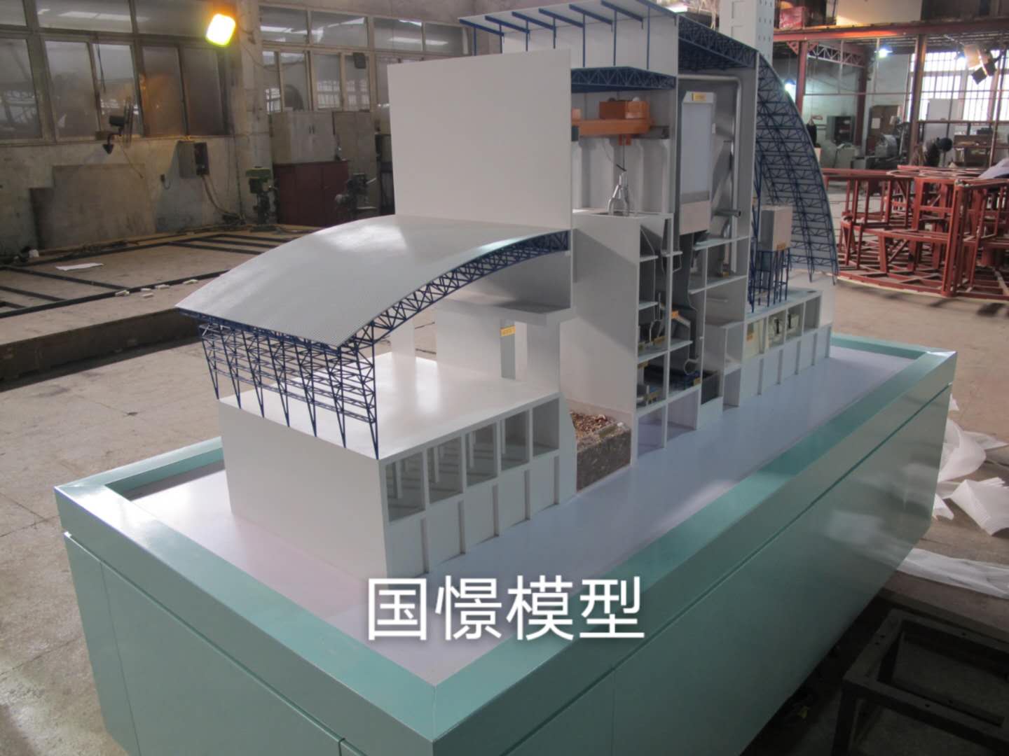 克东县工业模型