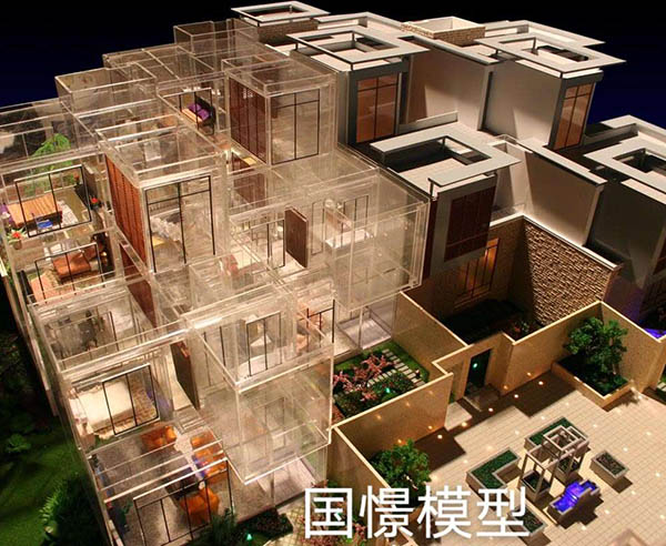 克东县建筑模型